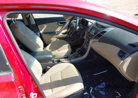 2014 Hyundai Elantra Limited z USA, uszkodzony, nr VIN KMHDH4AE0EU033393